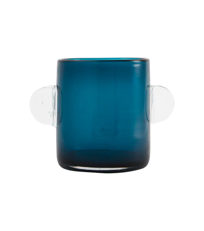 Serax Blue Wind & Fire Vase In Dark Blue