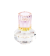 Reflections Copenhagen Chicago Crystal T-light Holder Rose/yellow/clear In Pin