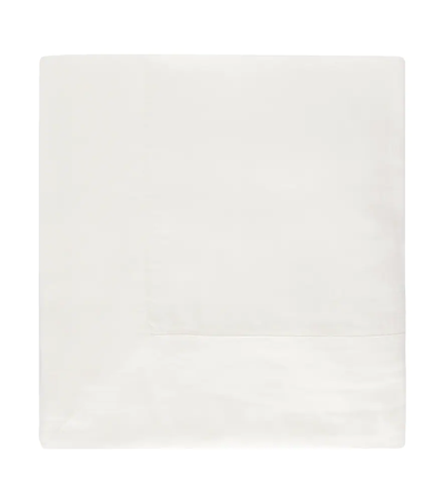 Once Milano Linen Tablecloth In Whi