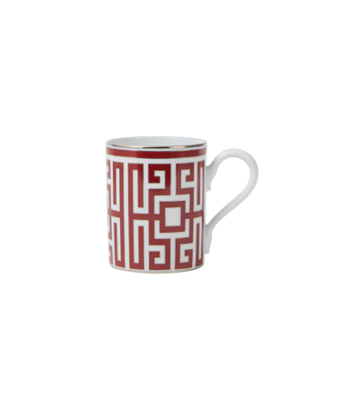 Ginori Labirinto Mug In Red