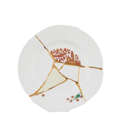 Seletti Kintsugi No. 1 Dinner Plate (27.5cm) In Multicolor
