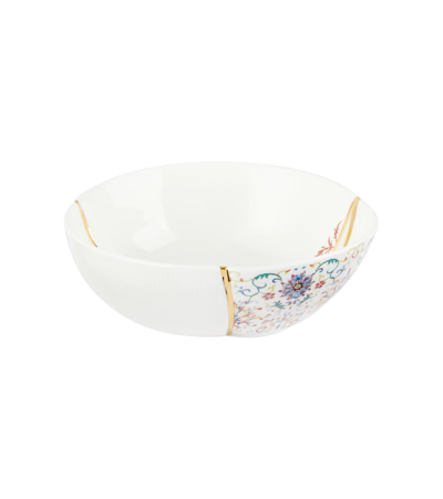 Seletti Kintsugi-n'1 Bowl In Whi