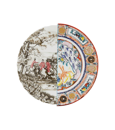 Seletti Hybrid Eusapia Dinner Plate In White