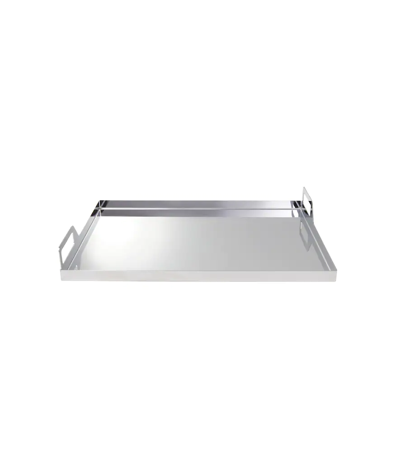 Sambonet Gio Ponti Stainless Steel Tray In Sil