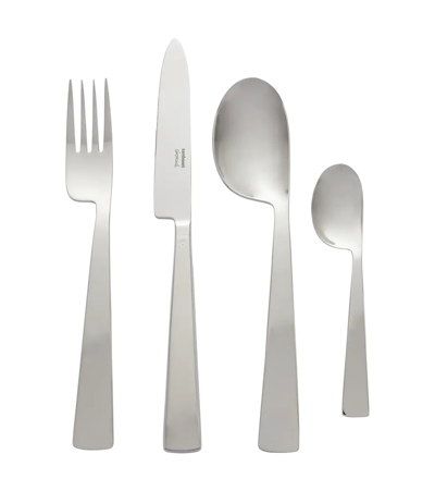 Sambonet Gio Ponti Conca 24-piece Utensils Set In Silver