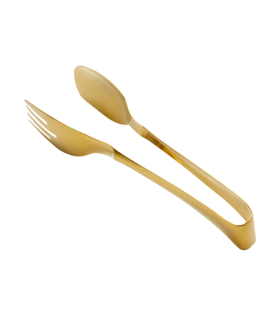 Sambonet Living Serving Tongs In Gold