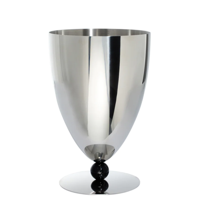 Sambonet Penelope Stainless Steel Wine Cooler In Silber