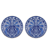 La Doublej Dessert Plates Set Of 2 In Blu