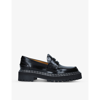 PROENZA SCHOULER LUG-SOLE CHUNKY LEATHER LOAFERS