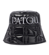 PATOU LOGO QUILTED BUCKET HAT