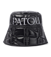 Patou Logo-embroidered Bucket Hat In Black