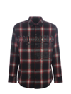 Dsquared2 Drop Shoulder Shirt In Nero
