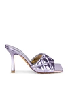 Bottega Veneta Padded Reflection Matelasse Sandals In Wisteria