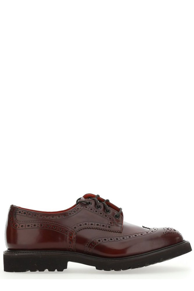 Tricker's Bourton Brogue Lace In Brown