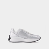 Alexander Mcqueen 50mm Sprint Runner Faux Leather Sneakers In Multicolor