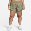 Nike Women's Tempo Running Shorts (plus Size) In Green