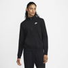Nike Women's  Sportswear Club Fleece 1/2-zip Sweatshirt In Black