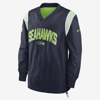 NIKE MEN'S ATHLETIC STACK (NFL SEATTLE SEAHAWKS) PULLOVER JACKET,14201316