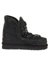 Mou Eskimo Boot 18cm Crystal Stars In Black
