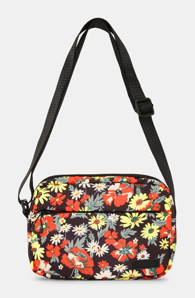 Ganni One Size In Meadow Black