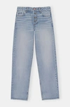 Ganni Lovy Jeans In Light Blue Vintage