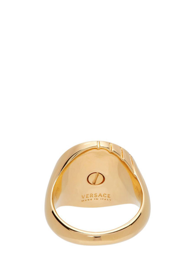 Versace Men's  Gold Other Materials Ring
