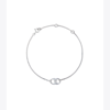 Tory Burch Embrace Ambition Chain Bracelet In Silver