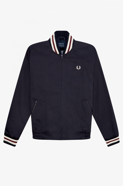 Fred Perry Reissues Fred Perry Made In England Tennis Bomber Jacket - Navy In Black