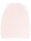 BARRIE RIBBED-KNIT CASHMERE BEANIE