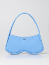 MCQ BY ALEXANDER MCQUEEN SHOULDER BAG MCQ WOMAN COLOR GNAWED BLUE,371051011