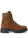 Giuseppe Zanotti Jerico Suede Ankle Boots In Brown