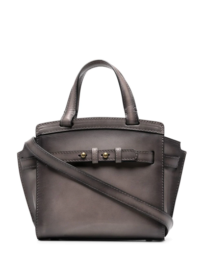 Officine Creative Saddle 009 Tote Bag In Grey