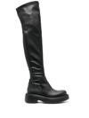 Paloma Barceló Jessie Thigh-high Boots In Schwarz
