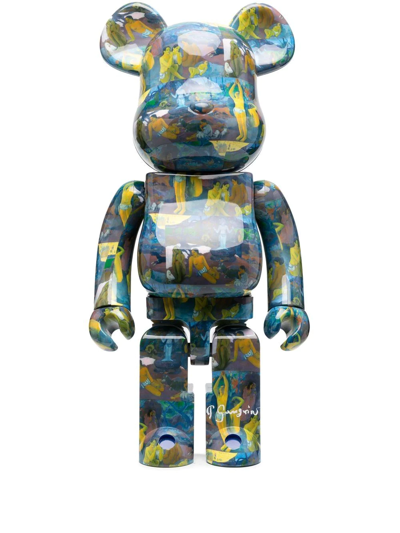Medicom Toy X Gauguin Where Do We Come From? Be@rbrick 1000% Figure In Blau