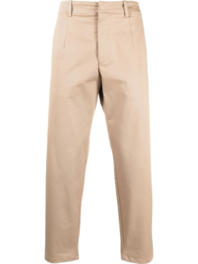 Prada Cotton Pants In Multi-colored