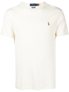 Polo Ralph Lauren Embroidered Polo Pony T-shirt In Neutrals