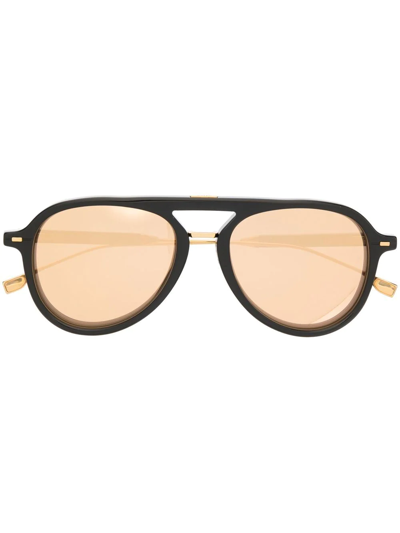 Hugo Boss Pilot-frame Design Sunglasses