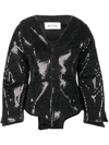 MATICEVSKI RYTHMICAL MIRROR V-NECK JACKET