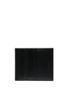 Jil Sander Leather Card Holder In Schwarz