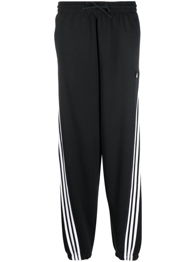 Adidas Originals Originals Women's Three-stripe Pull-on Track Trousers In Black