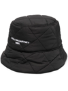Stella Mccartney Woman Hat Black Size 7 Polyamide In Green