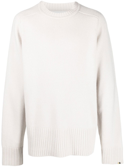 Extreme Cashmere Mama Crew-neck Cashmere Jumper In Grey