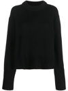 Lisa Yang Heidi Cashmere Turtleneck Sweater In Schwarz