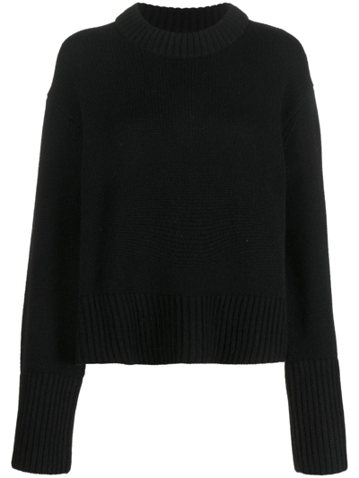 Lisa Yang Heidi Cashmere Turtleneck Sweater In Black