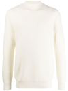 D4.0 Fine-knit Hooded Jumper In Nude