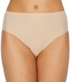 Tc Fine Intimates Wonderful Edge Matte Microfiber Modern Hi-cut Brief In Nude,warm Beige