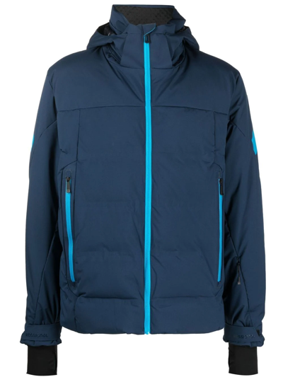 Rossignol Depart Hooded Ski Jacket In Blue