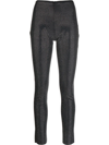 GIUSEPPE DI MORABITO CRYSTAL-EMBELLISHED SKINNY TROUSERS