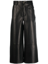 ETRO WIDE-LEG CROPPED TROUSERS