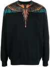 Marcelo Burlon County Of Milan Marcelo Burlon Man Sweatshirt Black Size S Cotton In Schwarz